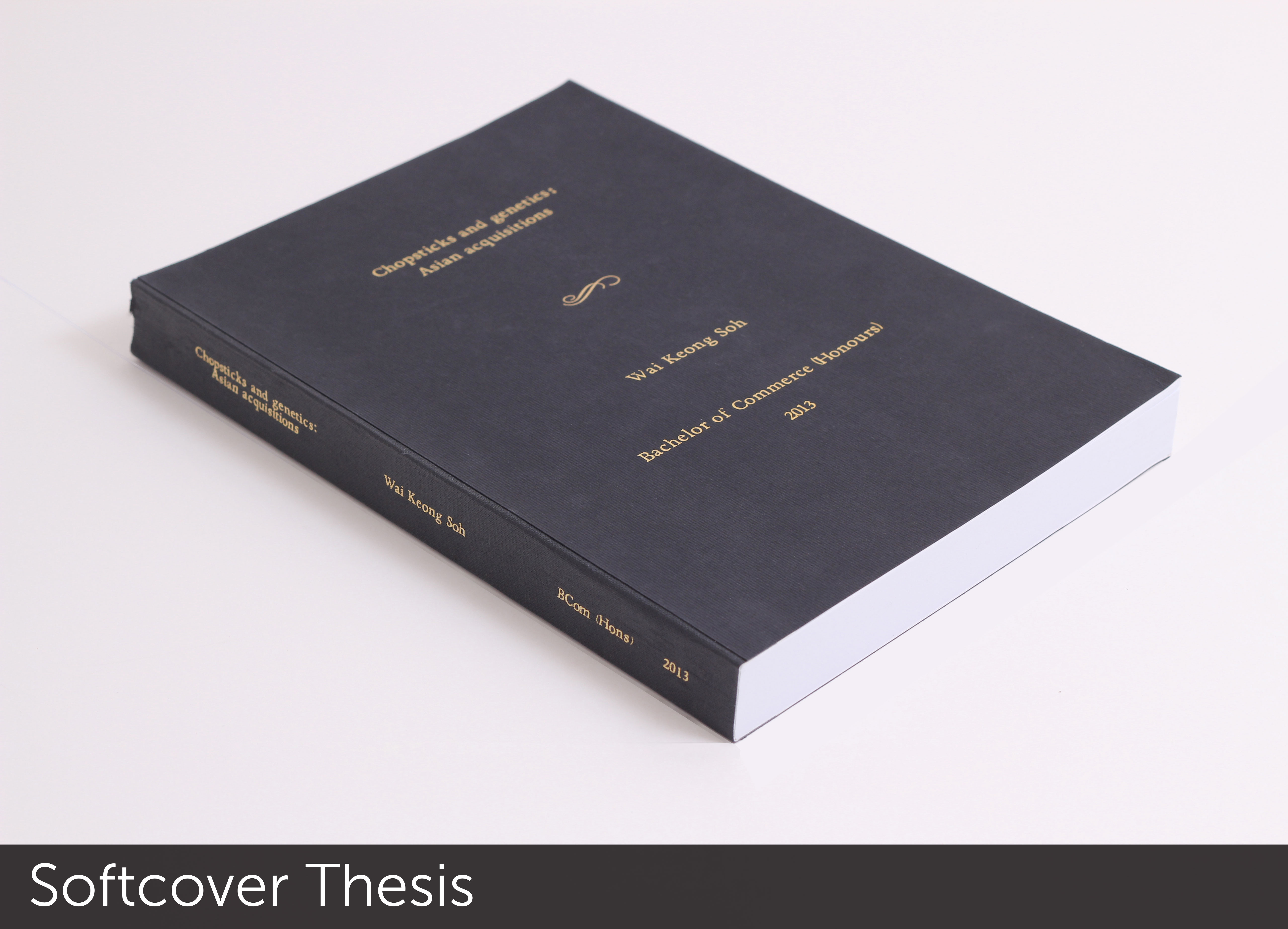 Dissertation printing and binding